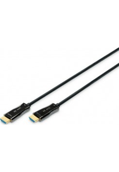 Digitus HDMI 2.0 Cable HDMI male - HDMI male 15m Μαύρο