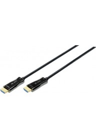 Digitus HDMI 2.0 Cable HDMI male - HDMI male 15m Μαύρο