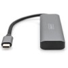 Digitus USB 3.1 Hub 4 Θυρών με σύνδεση USB-C Γκρι