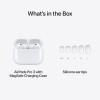 Apple AirPods Pro 3 In-ear Bluetooth Handsfree Ακουστικά με Αντοχή στον Ιδρώτα και Θήκη Φόρτισης Λευκά