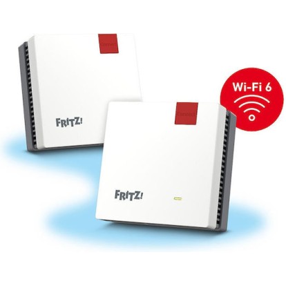 AVM Fritz!Mesh WiFi Extender Dual Band (2.4 & 5GHz) 3000Mbps