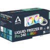 Arctic Liquid Freezer III Pro 240 A-RGB Υδρόψυξη Επεξεργαστή Τριπλού Ανεμιστήρα 120mm για Socket AM4/AM5/1700 Λευκή