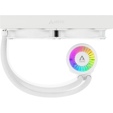 Arctic Liquid Freezer III Pro 280 A-RGB Υδρόψυξη Επεξεργαστή Διπλού Ανεμιστήρα 140mm για Socket AM4/AM5/1700 Λευκή