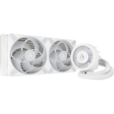 Arctic Liquid Freezer III Pro 280 A-RGB Υδρόψυξη Επεξεργαστή Διπλού Ανεμιστήρα 140mm για Socket AM4/AM5/1700 Λευκή