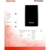 Verbatim Store 'n' Go USB 3.0 Εξωτερικός HDD 1TB 2.5