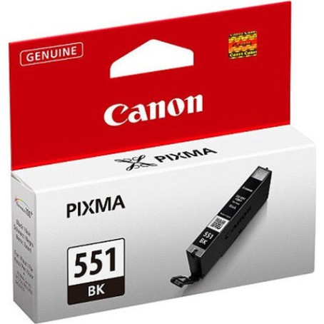 Canon CLI-551 Γνήσιο Μελάνι Εκτυπωτή InkJet Μαύρο (6508B001)