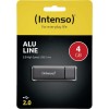 Intenso Alu Line 4GB USB 2.0 Stick Γκρι