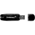 Intenso Rainbow Line 16GB USB 2.0 Stick Μαύρο
