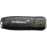 Intenso Rainbow Line 16GB USB 2.0 Stick Μαύρο
