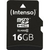 Intenso microSDHC 16GB Class 10 High Speed με αντάπτορα