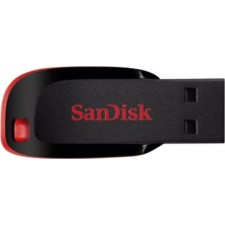 Sandisk Cruzer Blade 64GB USB 2.0 Stick Μαύρο