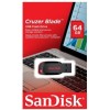 Sandisk Cruzer Blade 64GB USB 2.0 Stick Μαύρο
