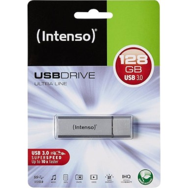 Intenso Ultra Line 128GB USB 3.0 Stick Ασημί