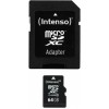 Intenso Premium microSDXC 64GB Class 10 U1 UHS-I με αντάπτορα