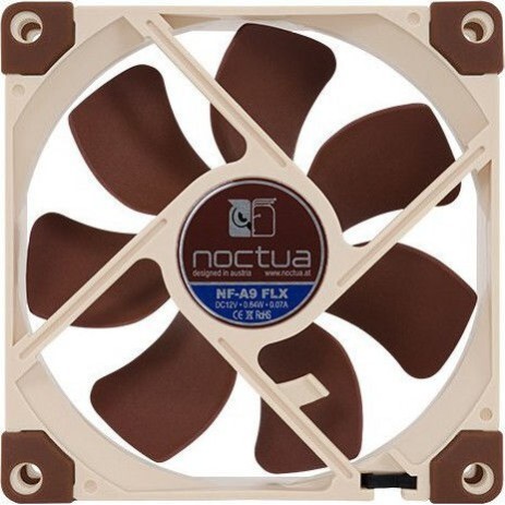 Noctua NF-A9 FLX Case Fan 92mm με Σύνδεση 3-Pin Καφέ