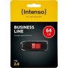 Intenso Business Line 64GB USB 2.0 Stick Μαύρο