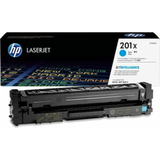 HP 201X Γνήσιο Toner Laser Εκτυπωτή Κυανό High Yield 2300 Σελίδων (CF401X)
