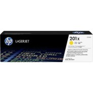 HP 201X Γνήσιο Toner Laser Εκτυπωτή Κίτρινο High Yield 2300 Σελίδων (CF402X)