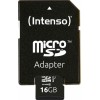 Intenso Professional microSDHC 16GB Class 10 U1 UHS-I με αντάπτορα