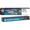 HP 913A Γνήσιο Μελάνι Εκτυπωτή InkJet Κυανό (F6T77AE)