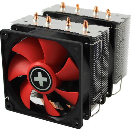 Xilence M504D Ψύκτρα Επεξεργαστή για Socket AM4/115x/AM3/AM3+ Κόκκινη