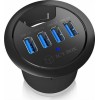 Icy Box USB 3.0 Hub 4 Θυρών με σύνδεση USB-A