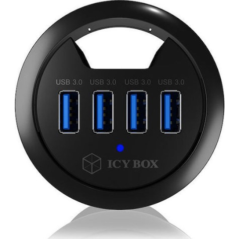 Icy Box USB 3.0 Hub 4 Θυρών με σύνδεση USB-A