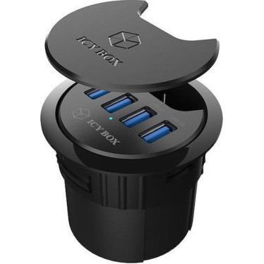 Icy Box USB 3.0 Hub 4 Θυρών με σύνδεση USB-A