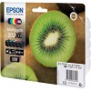 Epson 202XL Γνήσιο Πακέτο 5 Μελανιών Εκτυπωτή InkJet Photo Μαύρο / Κίτρινο / Κυανό / Ματζέντα / Μαύρο (C13T02G74010)