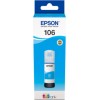 Epson 106 Γνήσιο Μελάνι Εκτυπωτή InkJet Κυανό (C13T00R240)