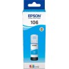 Epson 106 Γνήσιο Μελάνι Εκτυπωτή InkJet Κυανό (C13T00R240)