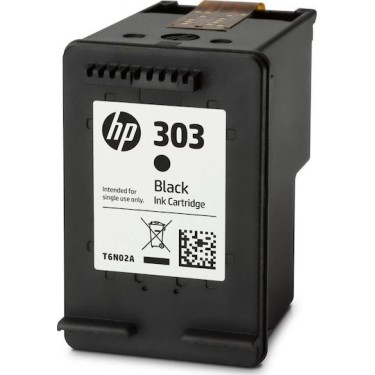 HP 303 Γνήσιο Μελάνι Εκτυπωτή InkJet Μαύρο (T6N02AE)