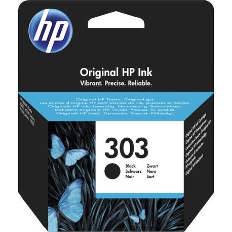 HP 303 Γνήσιο Μελάνι Εκτυπωτή InkJet Μαύρο (T6N02AE)
