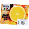 Epson 33 Γνήσιο Πακέτο 5 Μελανιών Εκτυπωτή InkJet Photo Μαύρο / Κίτρινο / Κυανό / Ματζέντα / Μαύρο (C13T33374010 C13T33374011)