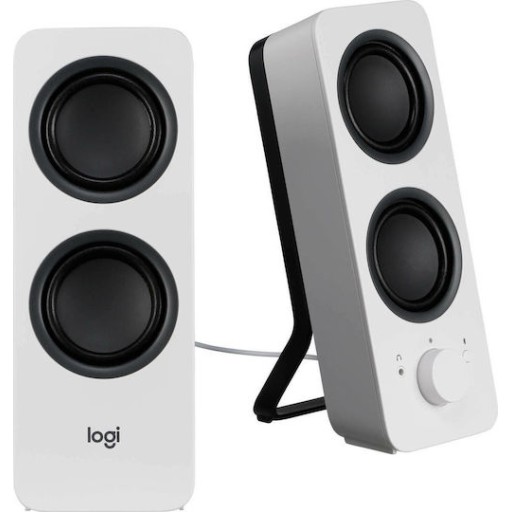 Logitech Z207 Ασύρματα Ηχεία Υπολογιστή 2.0 με Bluetooth και Ισχύ 10W σε Λευκό Χρώμα