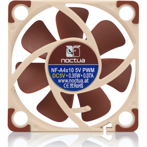 Noctua NF-A4x10 5V Case Fan 40mm με Σύνδεση 4-Pin PWM Καφέ
