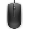 Dell MS116 Ενσύρματο Ποντίκι Μαύρο