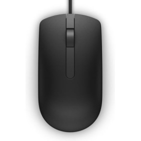 Dell MS116 Ενσύρματο Ποντίκι Μαύρο