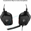 Logitech G432 7.1 Over Ear Gaming Headset με σύνδεση 3.5mm / USB Μπλε