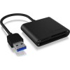 Icy Box Card Reader USB 3.0 για SD/microSD/CompactFlash