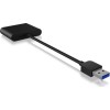 Icy Box Card Reader USB 3.0 για SD/microSD/CompactFlash
