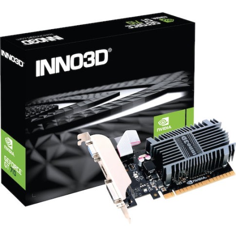 Inno 3D GeForce GT 710 2GB GDDR3 LP Κάρτα Γραφικών