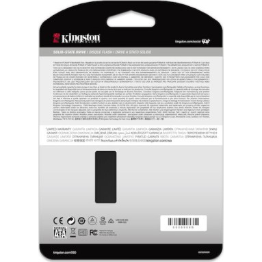 Kingston KC600 SSD 256GB 2.5'' SATA III