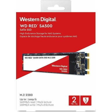 Western Digital Red SA500 NAS SSD 2TB M.2 SATA III Bulk