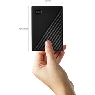 Western Digital My Passport (2019) USB 3.2 Εξωτερικός HDD 2TB 2.5" Μαύρο