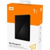 Western Digital My Passport (2019) USB 3.2 Εξωτερικός HDD 2TB 2.5" Μαύρο