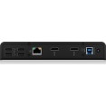 Icy Box USB-C / USB-A Docking Station με HDMI Ethernet και σύνδεση 2 Οθονών Μαύρο (IB-DK2251AC)