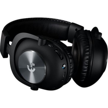 Logitech G Pro X Ασύρματο Over Ear Gaming Headset με σύνδεση USB