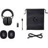 Logitech G Pro X Ασύρματο Over Ear Gaming Headset με σύνδεση USB