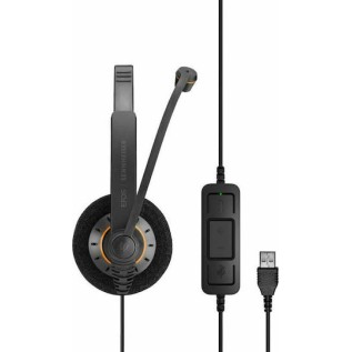Sennheiser SC-30-USB-ML Headset Call Center On Ear Multimedia Ακουστικά με μικροφωνο και σύνδεση USB-A